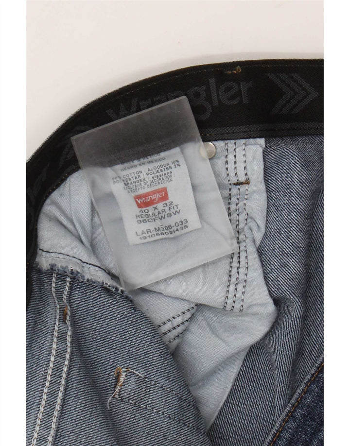 Wrangler Herren-Capri-Jeans mit normaler Passform, W40 L23, marineblaue Baumwolle