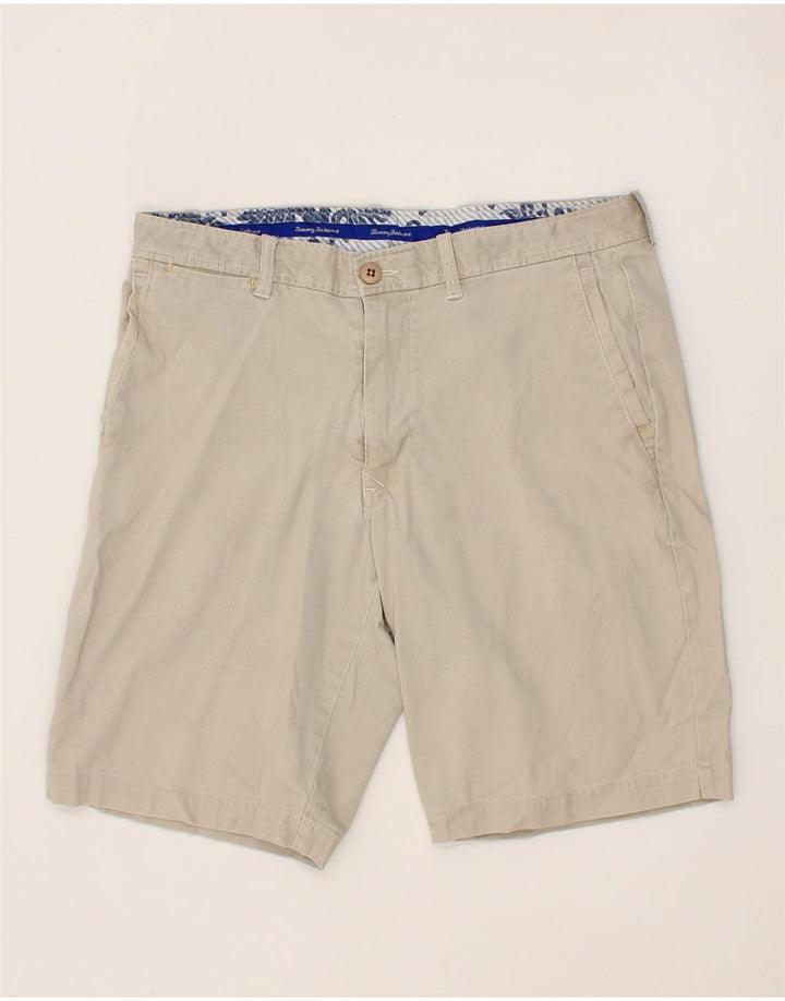 TOMMY BAHAMA Herren Chinoshorts W33 Mittelbeige Baumwolle