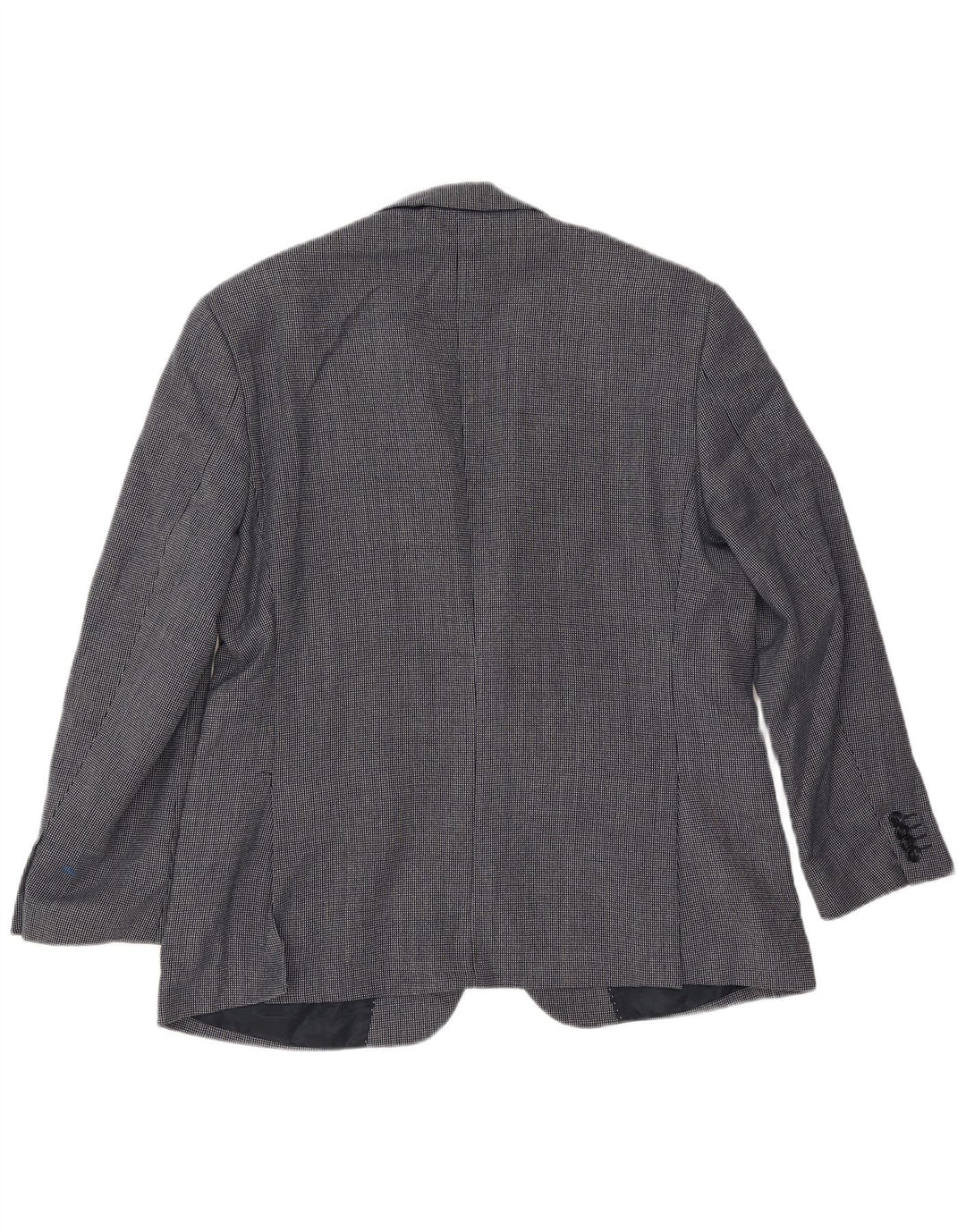 Marks & Spencer Herren-Kurzblazer, Gr. 42, groß, marineblau gepunktet