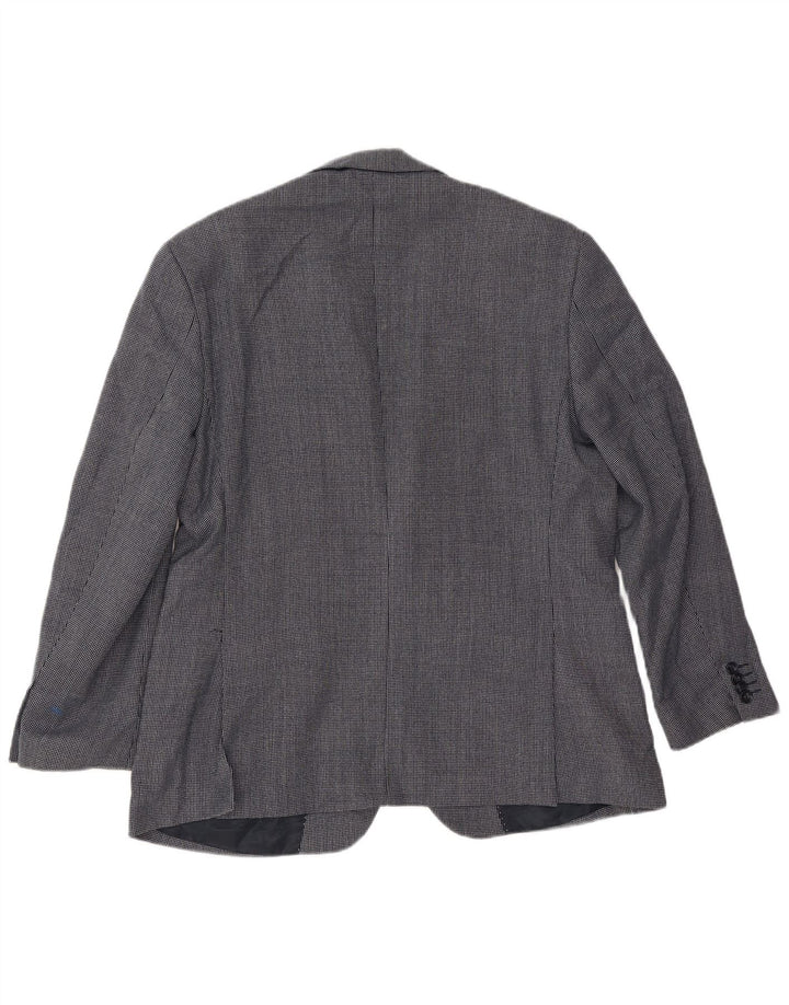 Marks & Spencer Herren-Kurzblazer, Gr. 42, groß, marineblau gepunktet