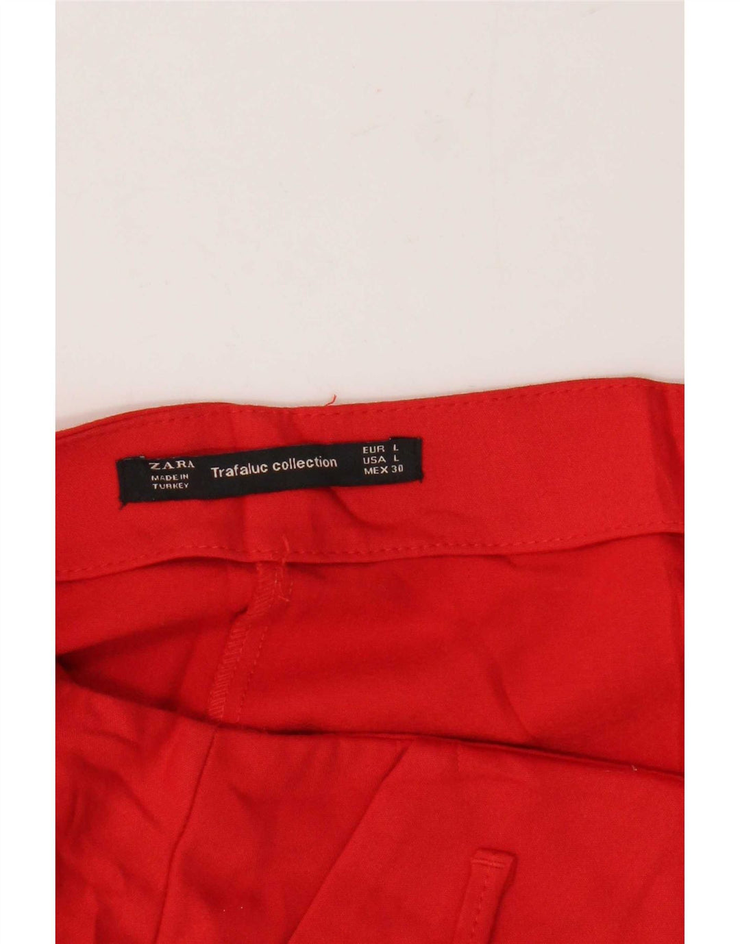 Zara Damen Skort UK 14 Large Rot