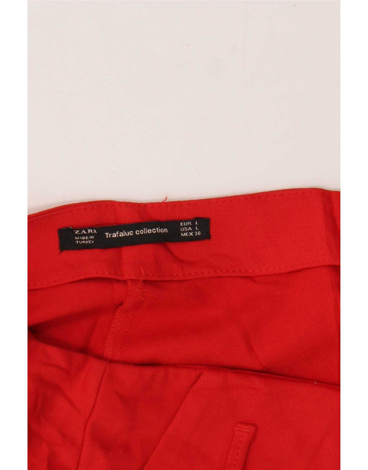Zara Damen Skort UK 14 Large Rot