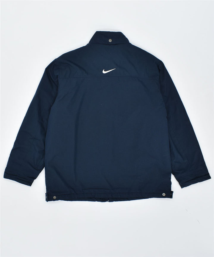 NIKE Herren-Windbreaker-Jacke, UK 42/44, groß, marineblau, Polyester