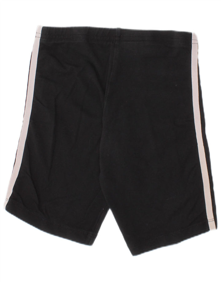 Adidas Mädchen Shorts 7-8 Jahre Schwarz Baumwolle Sport