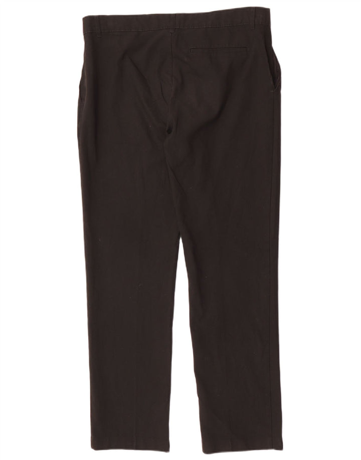 Marks & Spencer Slim-Anzughose für Jungen, 15–16 Jahre, W34, L29, schwarzes Polyester