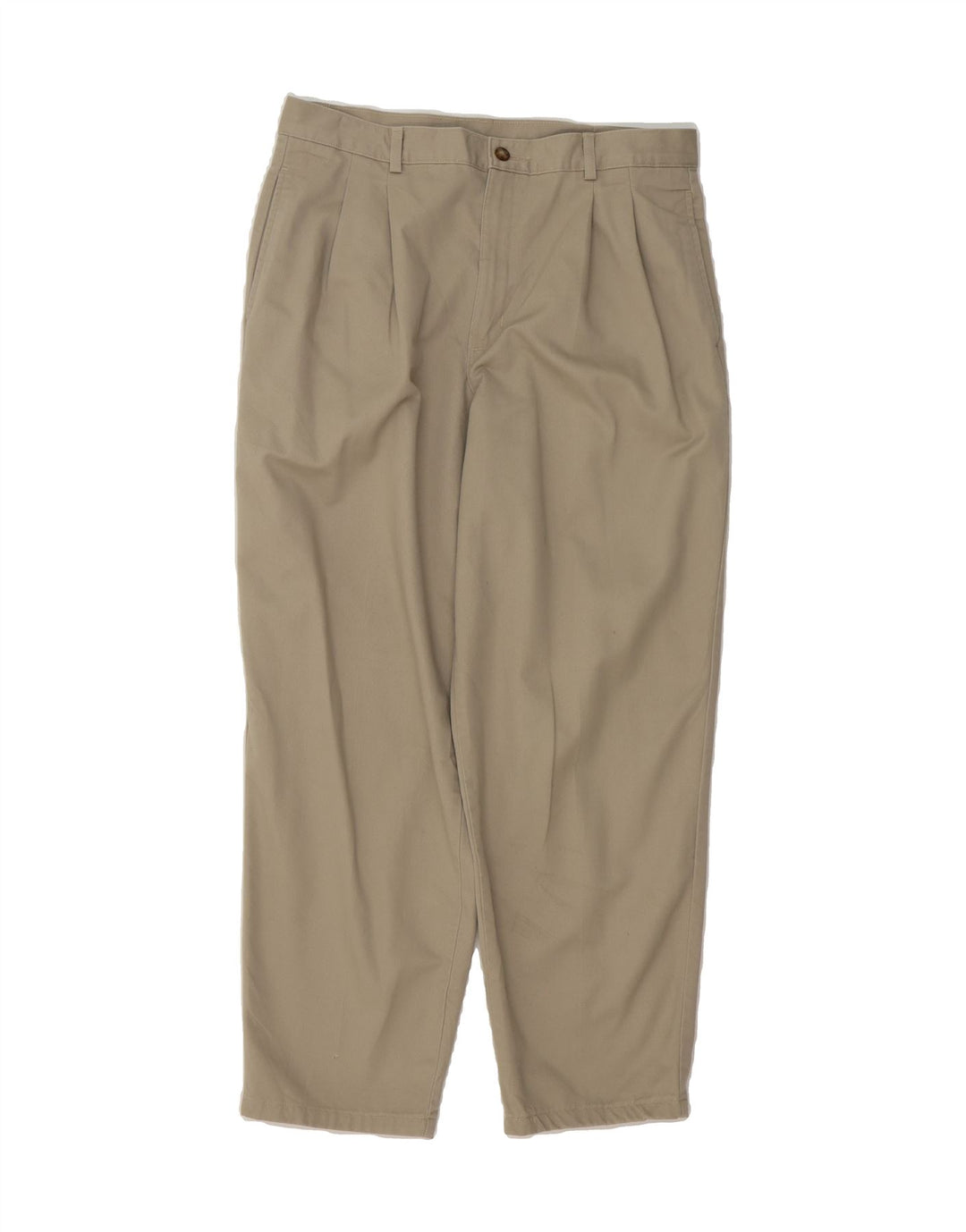IZOD Mens Pegged Chino Trousers W32 L27  Beige Vintage Izod and Second-Hand Izod from Messina Hembry 