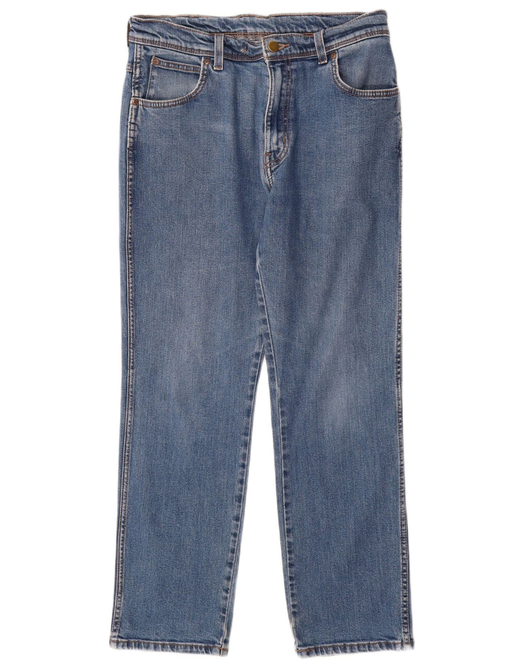 WRANGLER Herren-Jeans mit normaler Passform, gerade Passform, W34, L30, Blau, Baumwolle