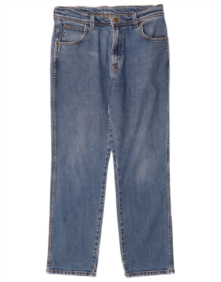 WRANGLER Herren-Jeans mit normaler Passform, gerade Passform, W34, L30, Blau, Baumwolle