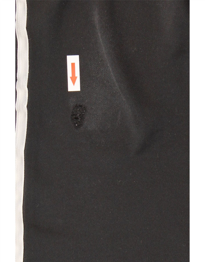 Adidas Damen-Trainingshose UK 12/14 Mittelschwarzes Polyester
