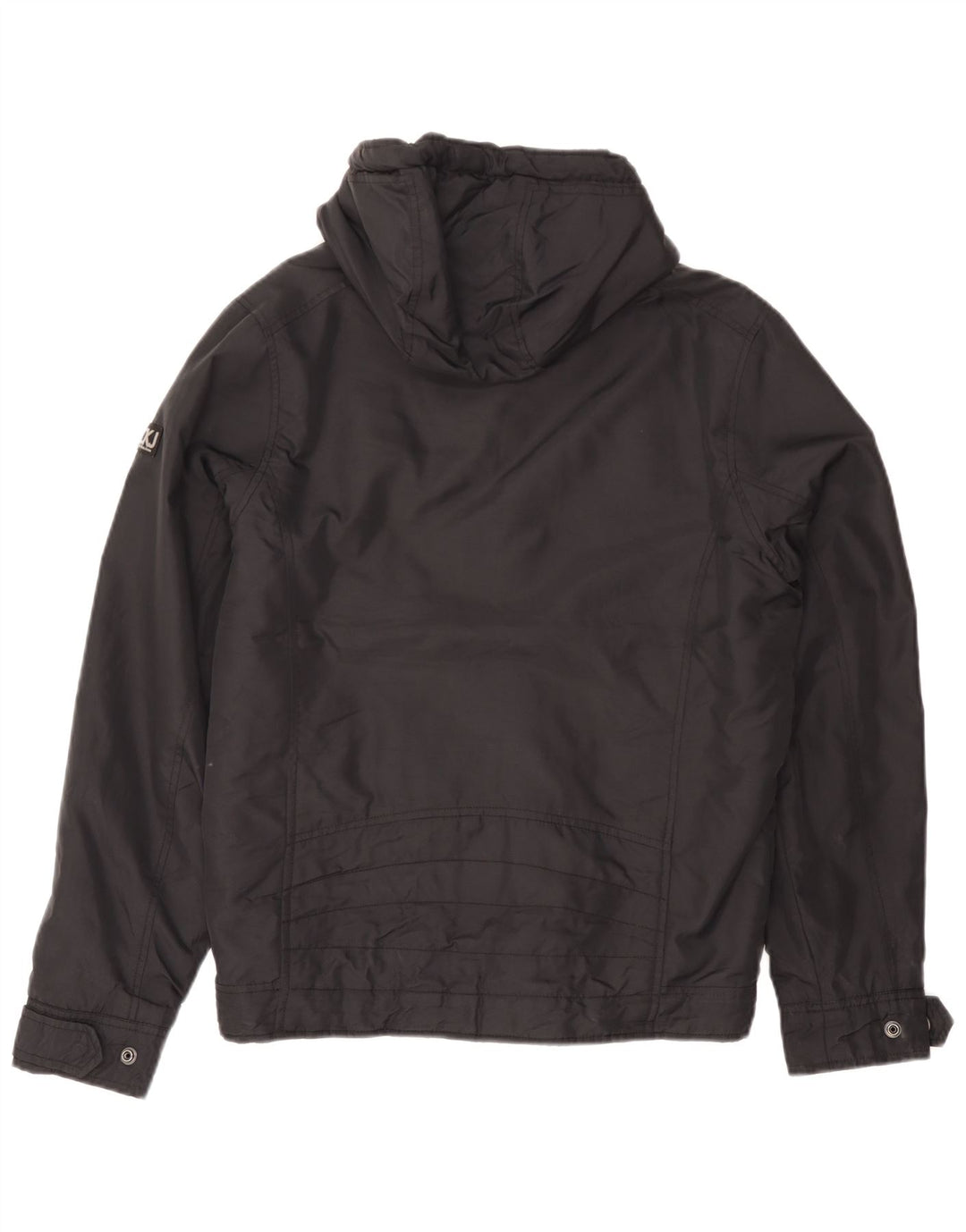 Calvin Klein Herren-Jacke mit Kapuze, gepolstert, UK 38, mittelschwarz