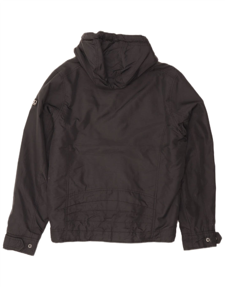 Calvin Klein Herren-Jacke mit Kapuze, gepolstert, UK 38, mittelschwarz