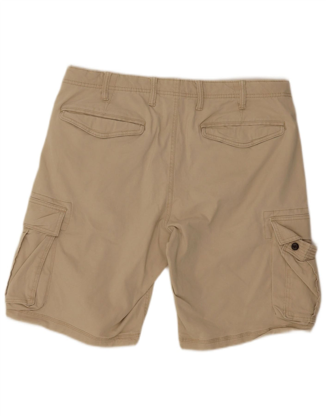 Gap Herren Khakis Cargo Shorts W36 Large Beige Baumwolle