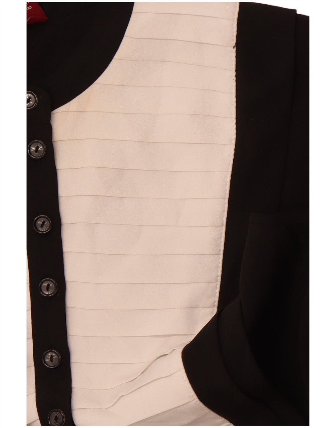 Ärmelloses A-Linien-Kleid für Damen von TED BAKER, Größe 2, S, Schwarz, Farbblock