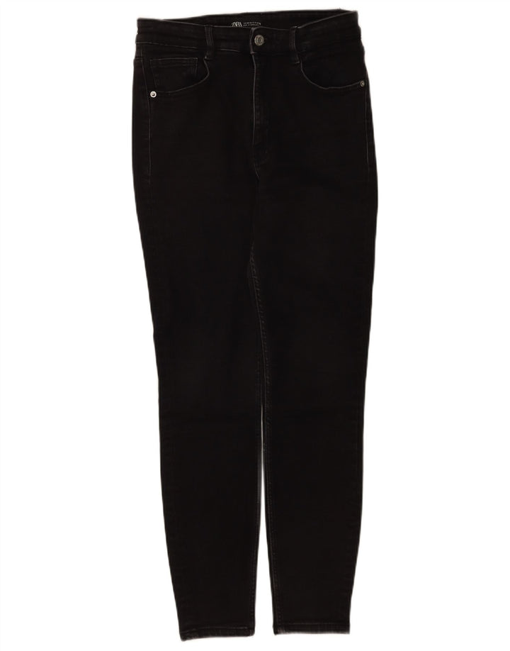 Zara Damen Skinny Jeans EU 40 Medium W30 L26 Schwarz