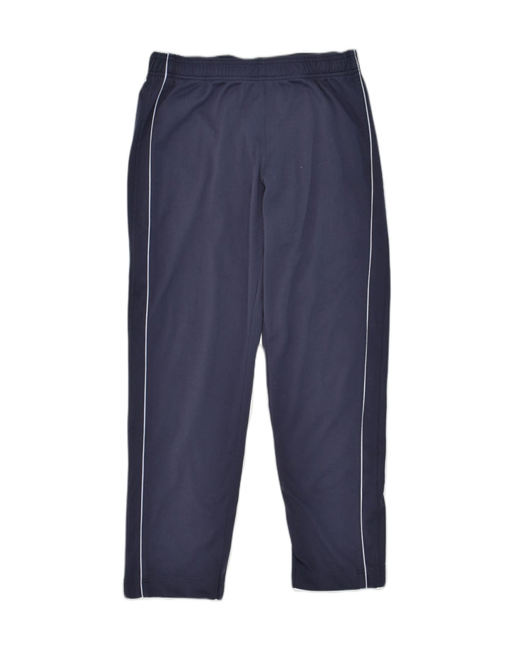 CHAMPION Womens Tracksuit Trousers Large Navy Blue Polyester | Vintage Champion | Thrift | Second-Hand Champion | Used Clothing | Messina Hembry 