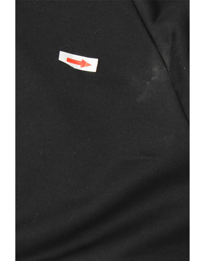 Adidas Damen-Trainingsanzug-Top-Jacke, UK 16, Größe L, Schwarz, Colourblock-Polyester