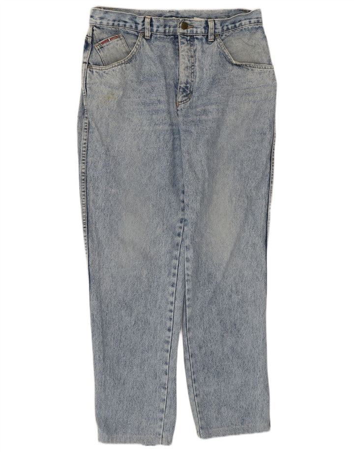 VINTAGE Mens Tapered Jeans W33 L30 Blue Cotton