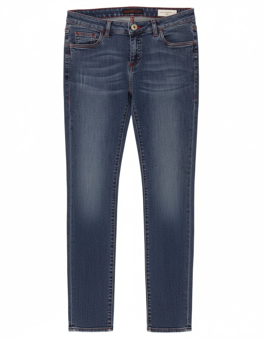 Trussardi Damen Skinny Jeans W30 L31 Blau