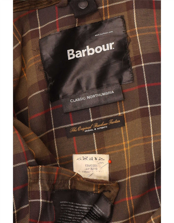 Barbour Herrenjacke aus gewachster Baumwolle, UK 46 XL, Braun