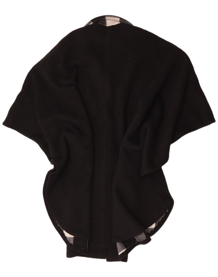 Althof Petit Paris Damen Ponchomantel EU 38 Mittelschwarze Wolle
