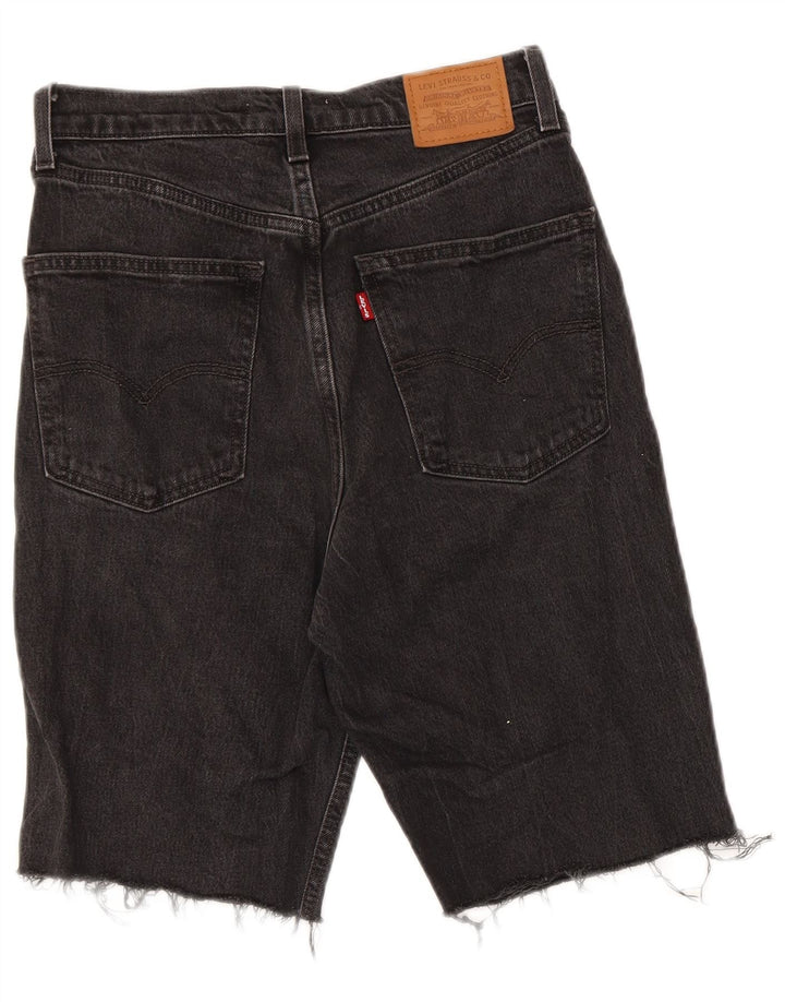 Levi's Herren-Jeansshorts, W27, XS, schwarze Baumwolle