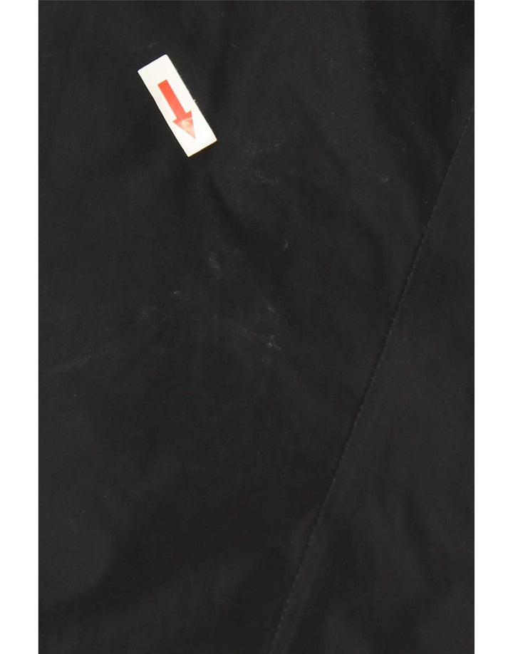 Calvin Klein Damen Bomberjacke UK 12 Medium Schwarz