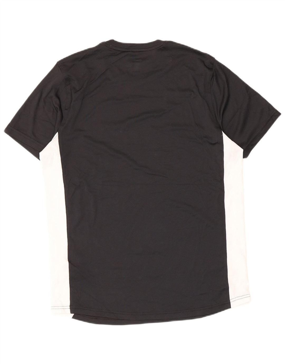 Under Armour Herren-T-Shirt mit tailliertem Schnitt, großes schwarzes Colourblock-Polyester