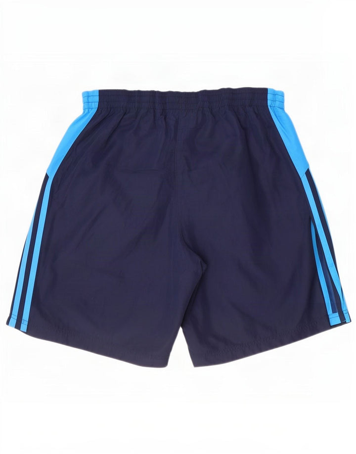 Adidas Herren-Sportshorts, groß, marineblau, Colourblock-Polyester