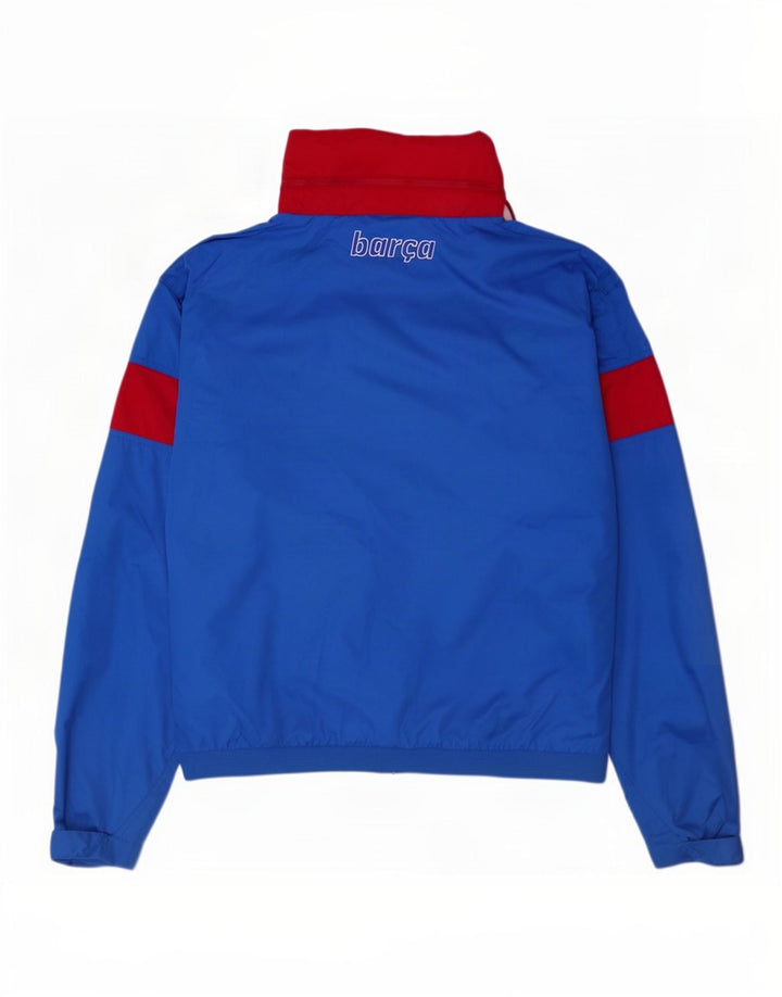 Nike Herren Barcelona Graphic Trainingsanzug-Oberteil, Mittelblau, Farbblock