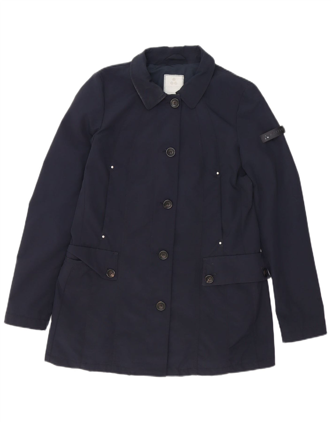 PEUTEREY Damen Windjacke IT 44 Medium Navy Blue Polyamid
