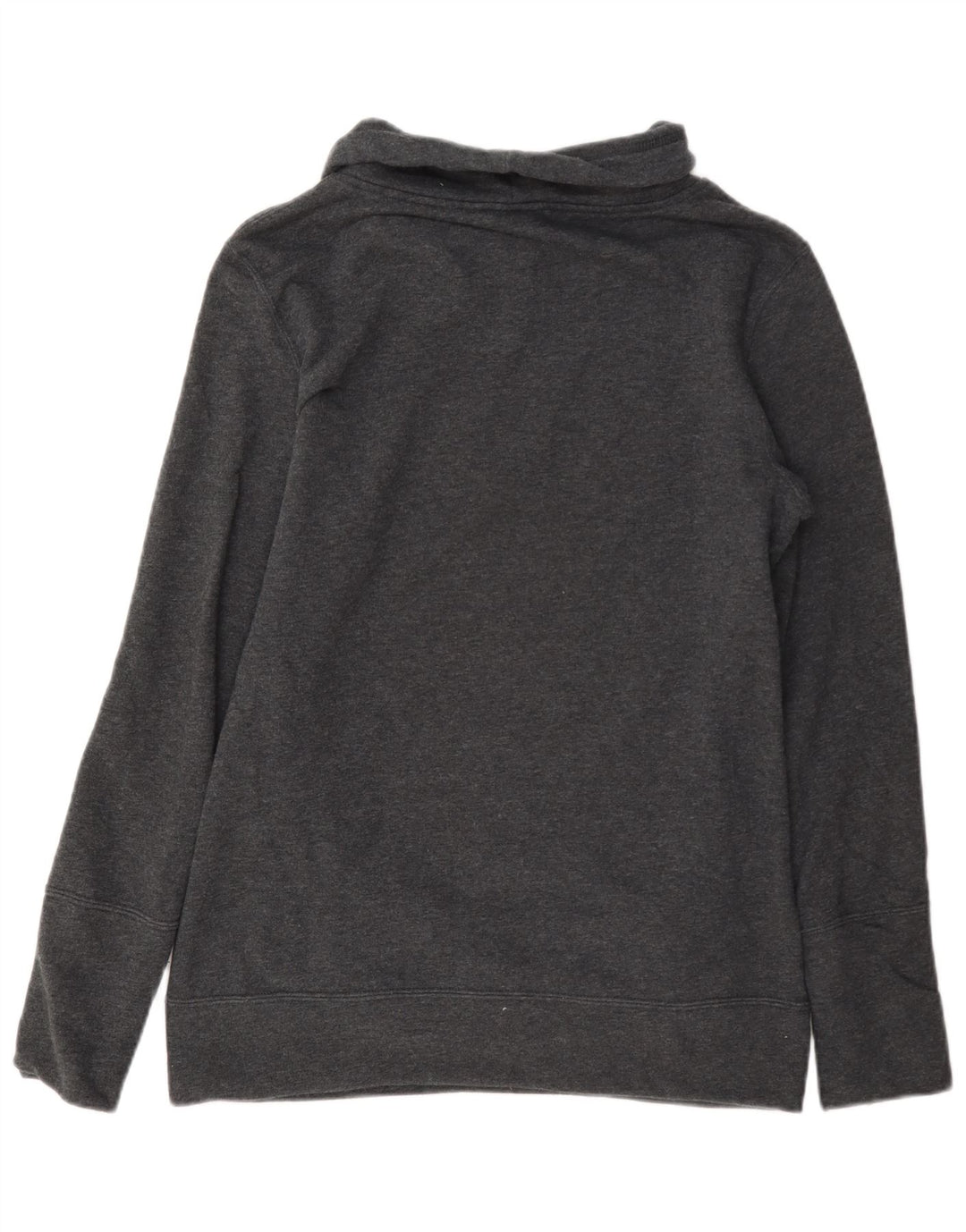 Puma Damen Graphic Sweatshirt Pullover UK 12 Mittelgraue Baumwolle