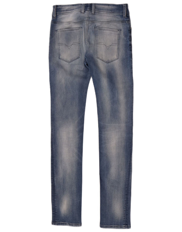 Diesel Jungen Sleenker Slim Skinny Jeans 15–16 Jahre W26 L30 Blau