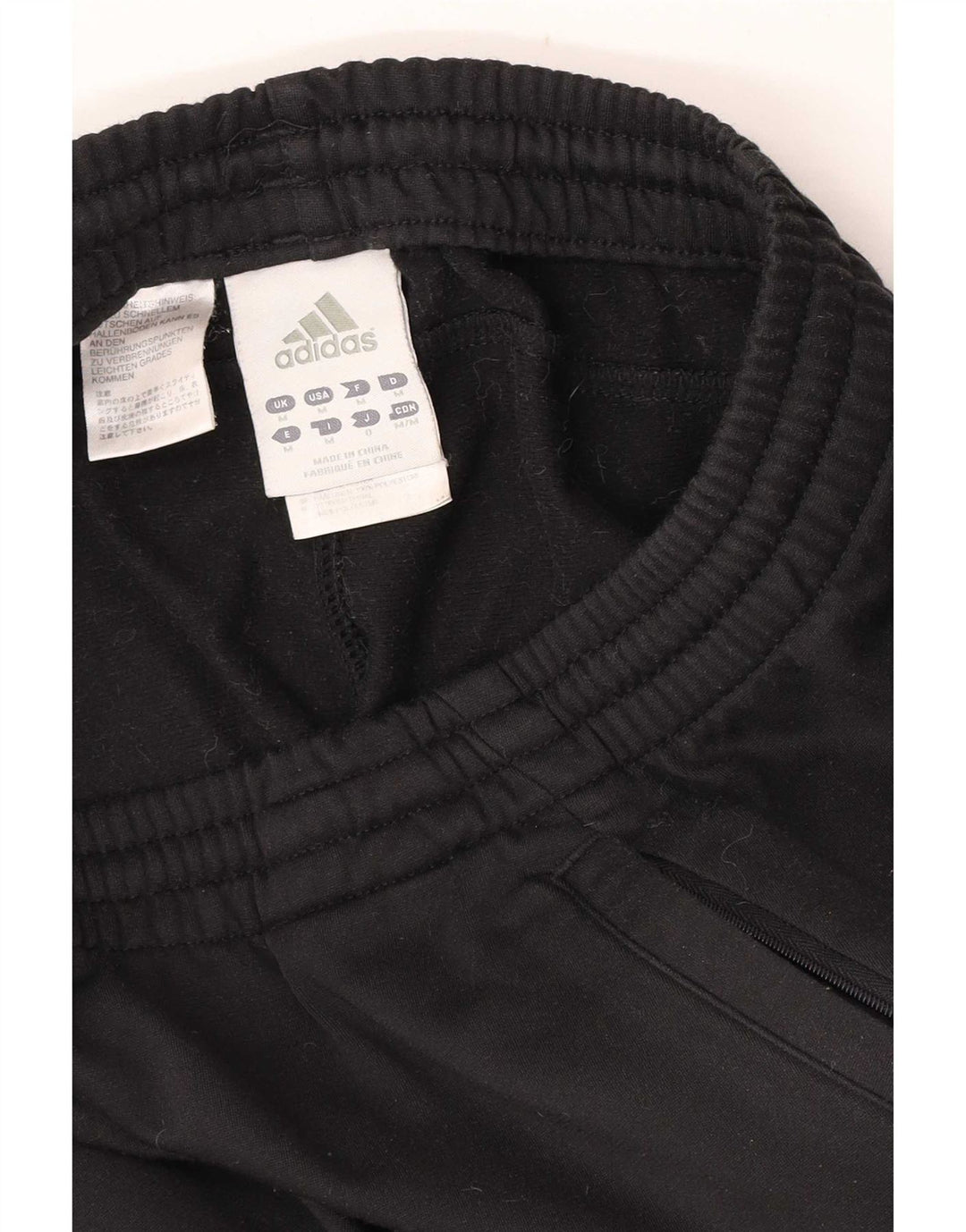 Adidas Herren-Trainingshose, mittelschwarz, Polyester