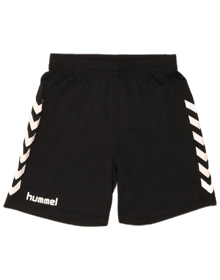 Hummel Herren Graphic Sport Shorts Medium Schwarz