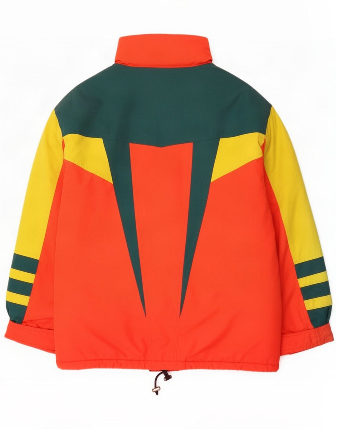 Fila Herren Grafik-Skijacke IT 50 Large Orange Colourblock Polyester