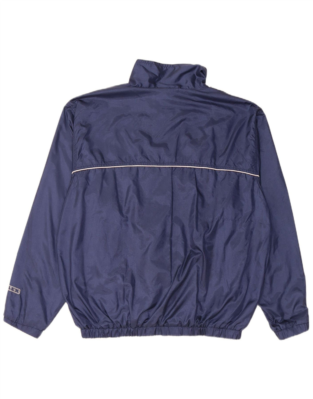 ALEX Herren-Trainingsanzugoberteil, UK-Größe 38, mittleres Marineblau, Colourblock-Polyamid