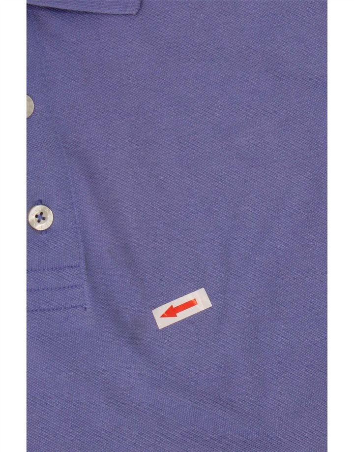 Kappa Herren-Poloshirt, große blaue Baumwolle