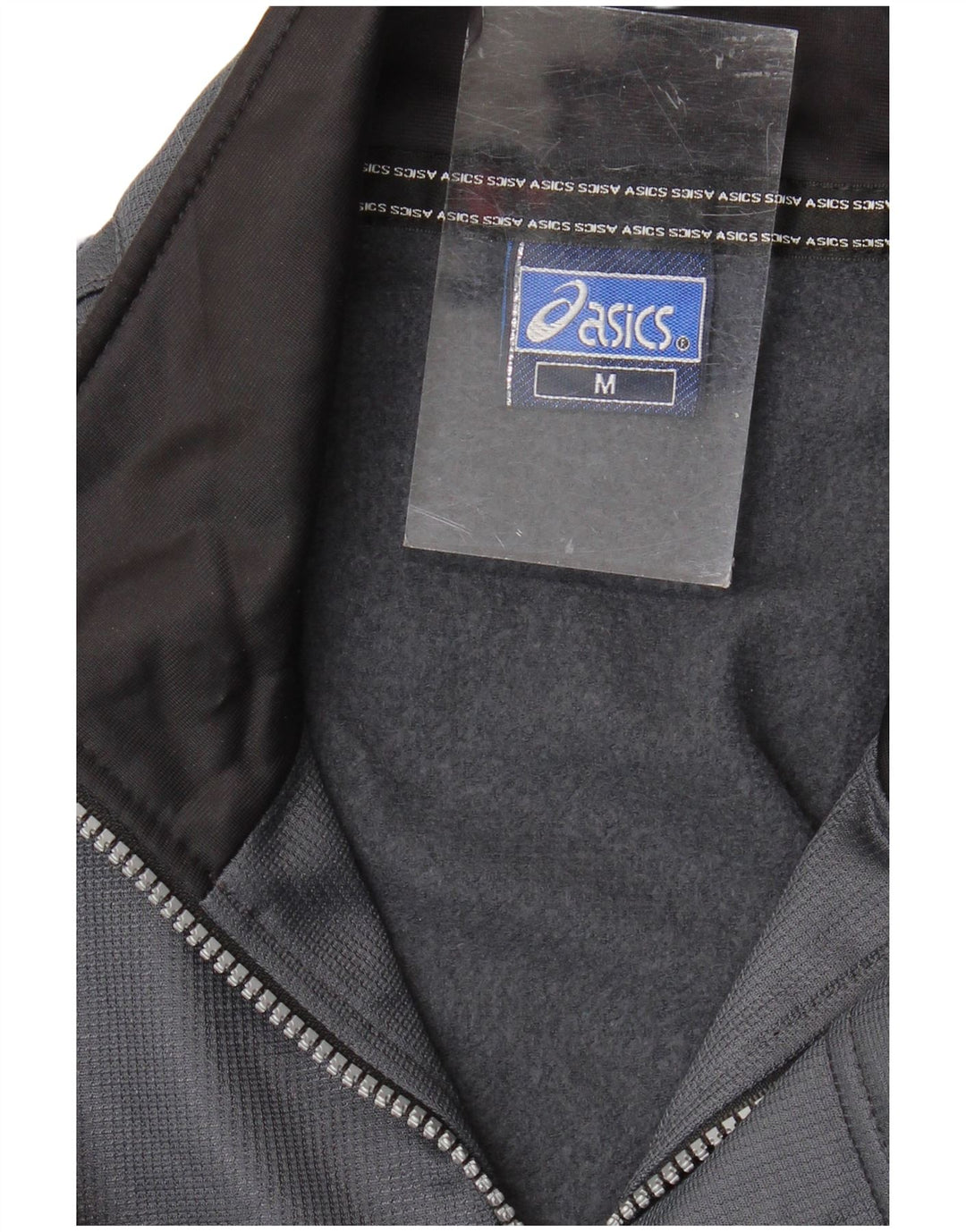 ASICS Herren-Trainingsanzugoberjacke Mittelgrau