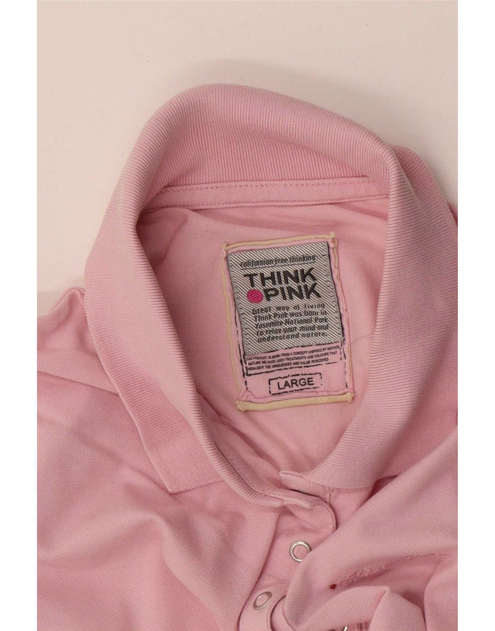 Think Pink Damen Poloshirt UK 14 Large