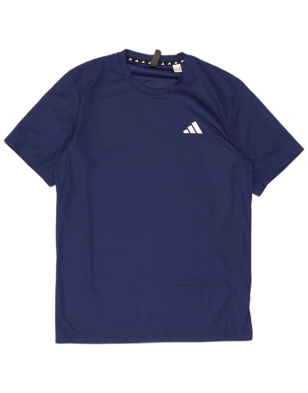 ADIDAS Herren Aeroready T-Shirt Top Small Marineblau Polyester