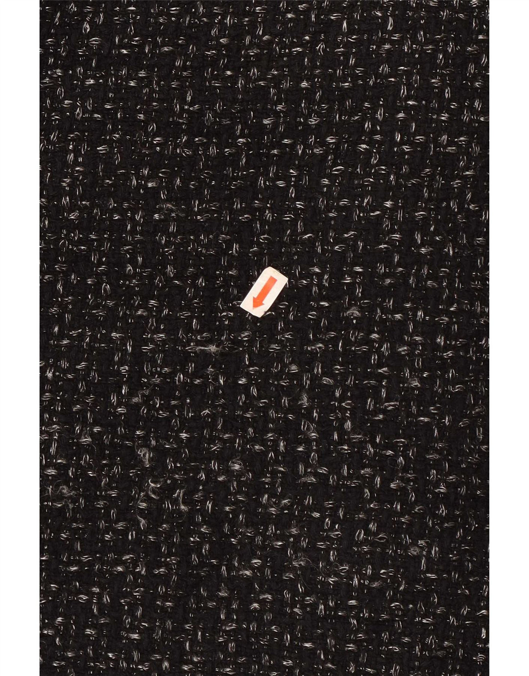 Übergroße Utility-Jacke von Zara für Damen, UK 10, Größe S, schwarz gefleckte Baumwolle