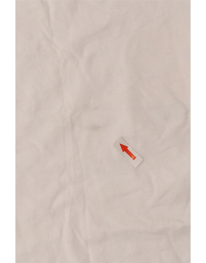 Vans Herren-T-Shirt mit klassischer Passform, Grafik, Größe L, aus weißer Baumwolle