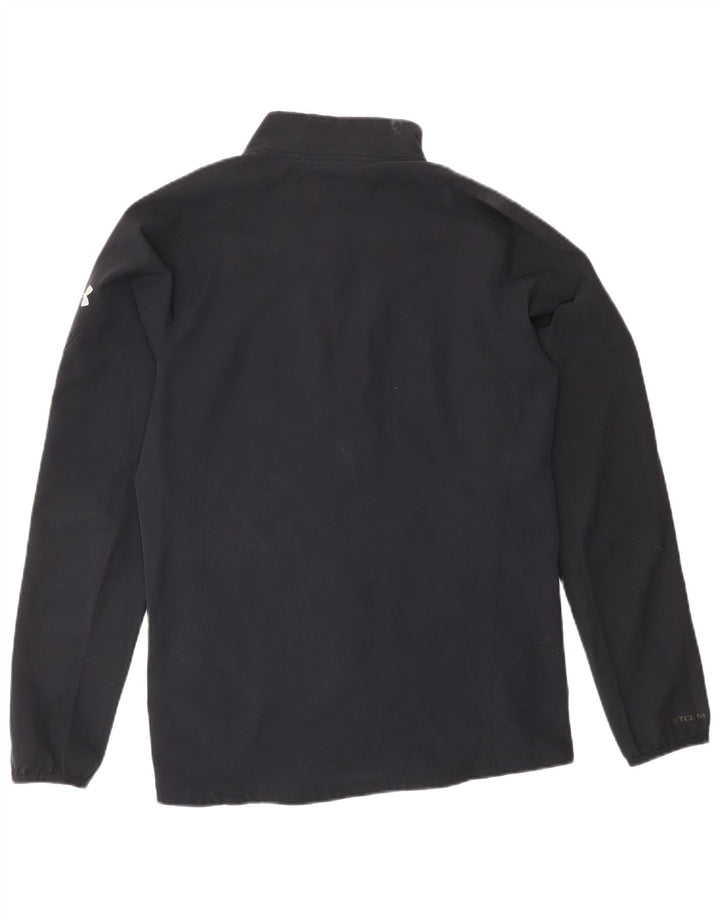 UNDER ARMOUR Herren Heat Gear Trainingsanzug Top Jacke Small Schwarz Polyester