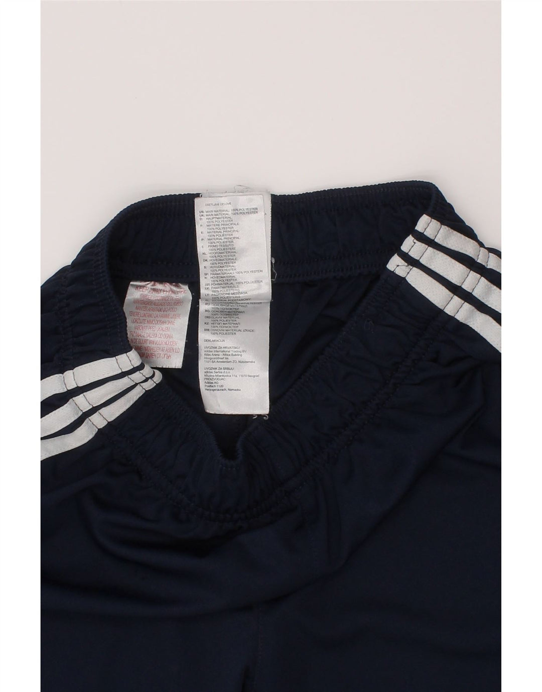 Adidas Sportshorts für Jungen, 11–12 Jahre, Marineblau, Polyester