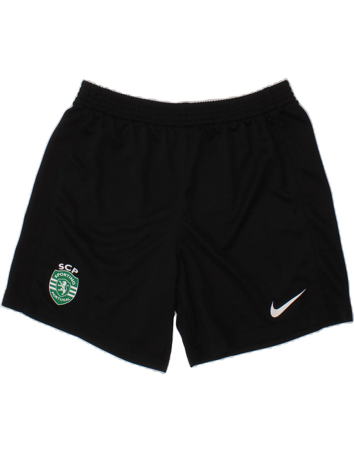 NIKE Boys Sport Shorts 6-7 Years XS Black Polyester Vintage Nike and Second-Hand Nike from Messina Hembry 