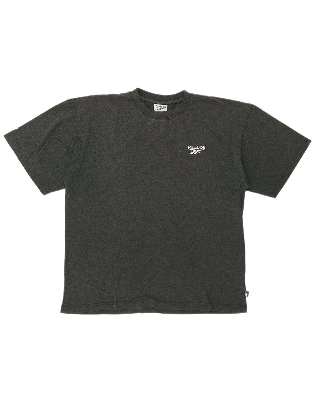 REEBOK Herren T-Shirt Top Small Grau Baumwolle