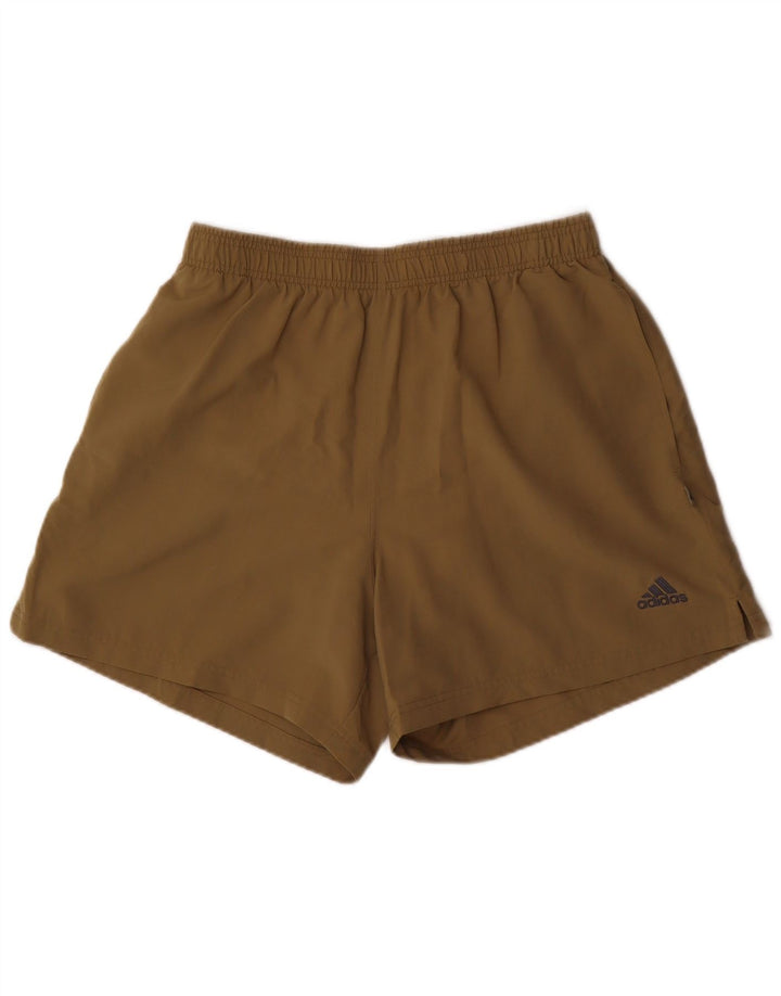 Adidas Herren Sportshorts, groß, Khaki, Polyester