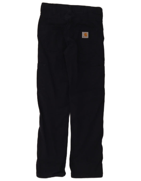 Carhartt Herren gerade Cargohose W28 L32 Marineblau Baumwolle