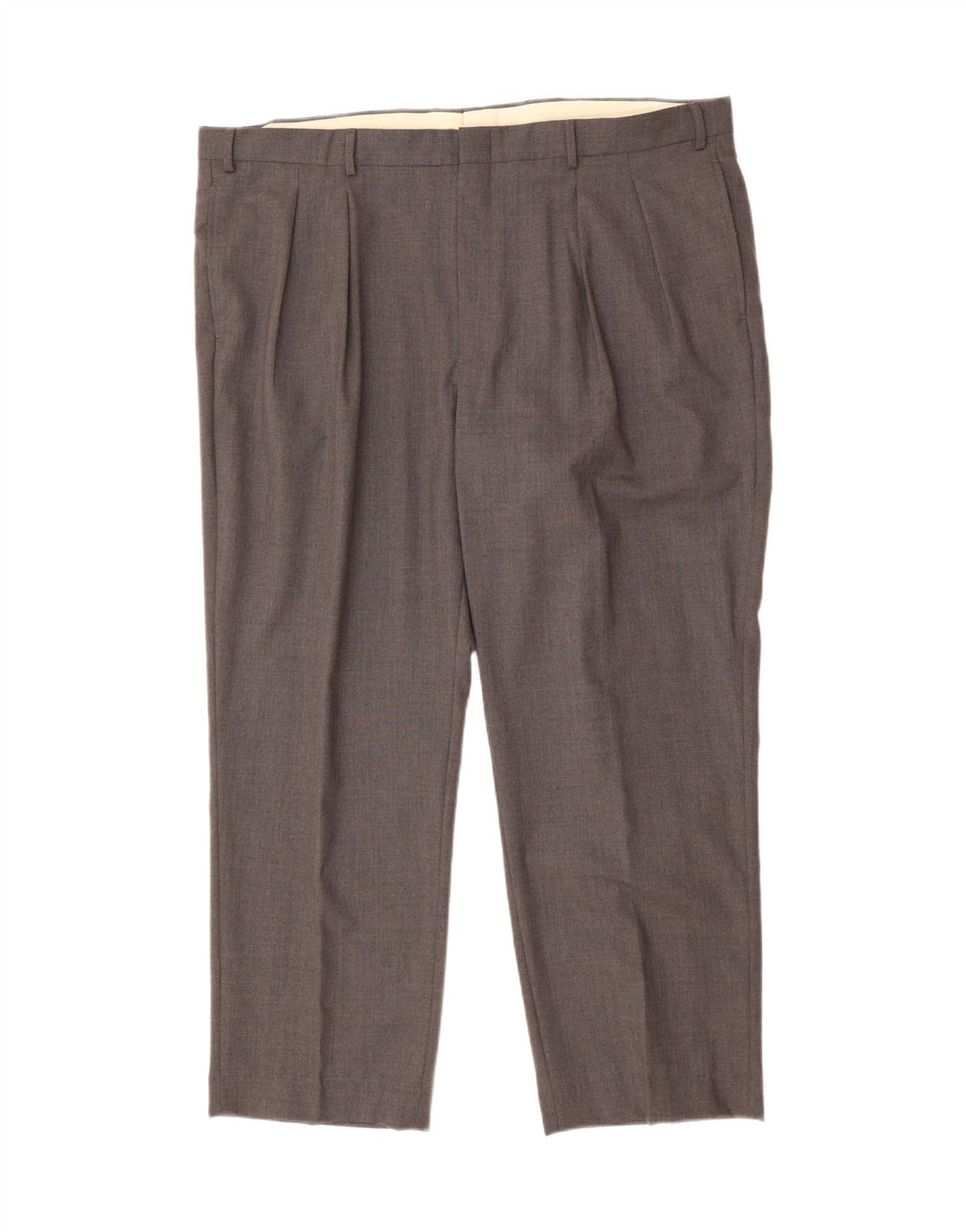 L.L.BEAN Mens Pegged Suit Trousers W42 L30 Grey Vintage L.L.Bean and Second-Hand L.L.Bean from Messina Hembry 