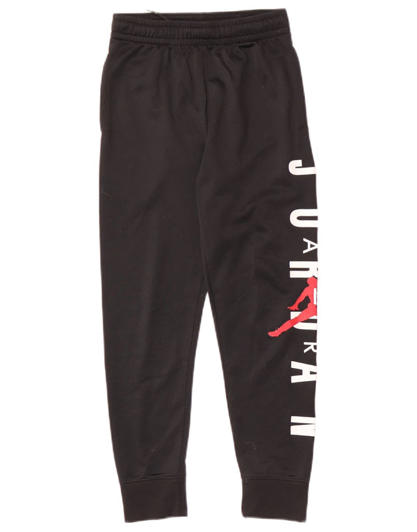 Jordan Jungen Trainingshose mit Grafik, Jogger, 8–9 Jahre, Größe S, Schwarz